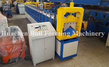 高速のPlc制御50hzリッジ帽子の薄板金ロール前の機械