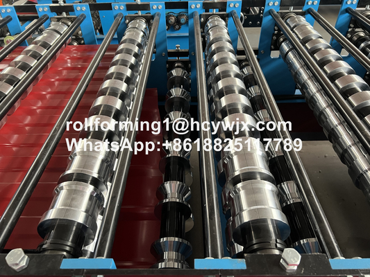 TR37-200/TR14-225 プリカットギロチン付きの二重層ロール形成機械