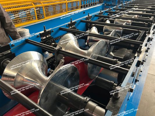 自動リッジキャップロール形成機械 屋根タイル製造機械 水力切断