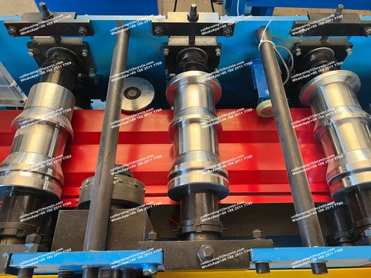 20 ローラーステーション制御システム PLC制御 壁のための冷鉄ロール形成機械