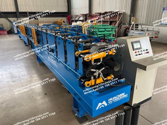 丸いレインスプートロール形成機械 雨水のダウンパイプ / 水管