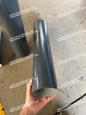 丸いレインスプートロール形成機械 雨水のダウンパイプ / 水管