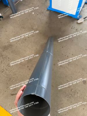 雨水の鋼鉄は機械 380V 50Hz を形作るロールを 3 段階配管します