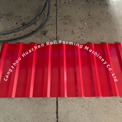 Panasonic PLC制御と45#鋼焼き入れを搭載した高速15m/分ダブルレイヤー段ボールロール成形機