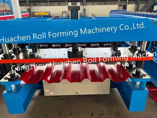Customized construction material machinery - Trapezoidal iron metal roof panel sheet forming machine