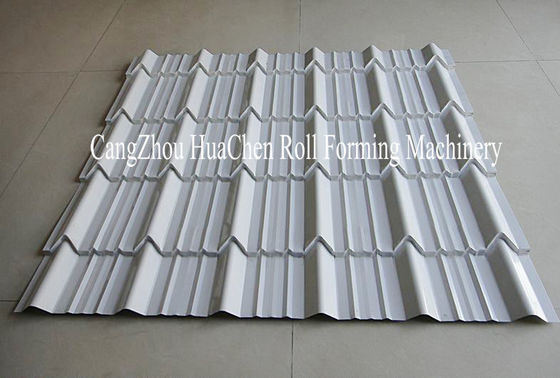 70mmシャフト径二層ロール成形機、11列ローラー、PLC制御