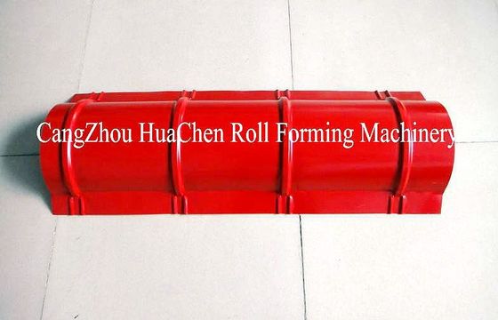 色のヨーロッパに PLC の計算機制御を用いる機械を形作る鋼鉄によって艶をかけられるリッジの帽子ロール