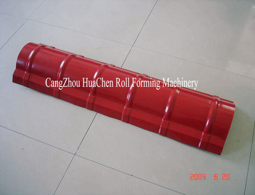 建物のリッジの一般市民の帽子はセリウムの証明の機械を形作ることを冷間圧延します