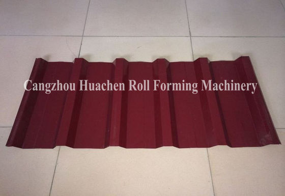 壁パネルのための機械屋根のパネルを形作る二重水平な二重層ロール