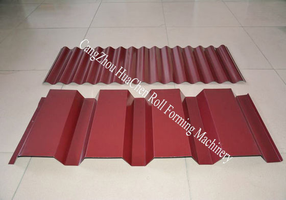 機械 PLC 制御を形作る装置のローラーを形作る IBR のシートによって波形を付けられるロール