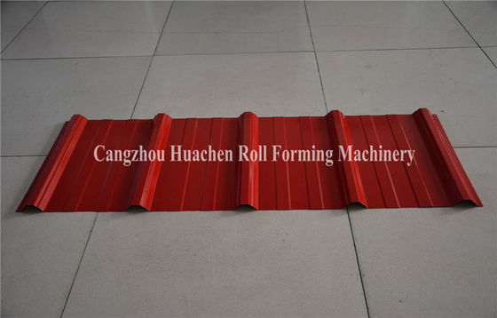 PLC の制御システムが付いている機械を形作る台形プロフィール ロール