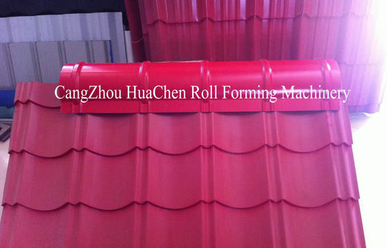 15 のローラーの機械 ISO のセリウムを形作る鋼鉄屋根のリッジの帽子のタイル ロール