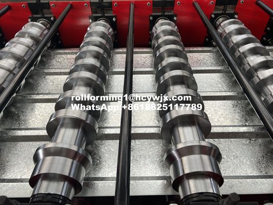 機械、機械を形作るパネル ロールを3段階形作るG250-G300亜鉛コイルの屋根