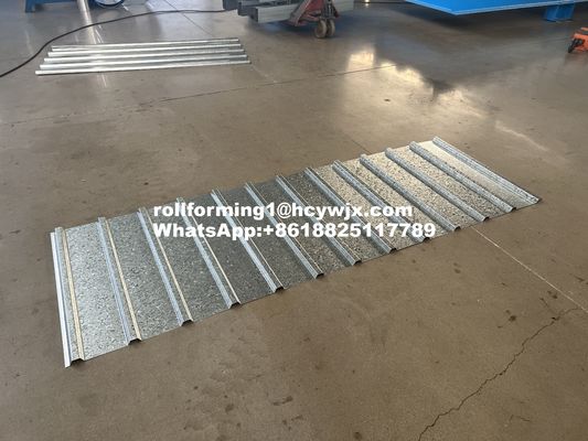 機械、機械を形作るパネル ロールを3段階形作るG250-G300亜鉛コイルの屋根