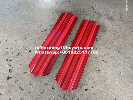 ハイドロリック切断PLC制御と0.3-0.6mm材料厚さのフェンスピケットロール形成機械