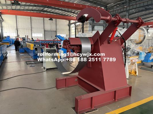 スタンドタイプ ダブルCクラッピングビーム機械ライン 80mm ローラーシャフト直径と14ステーション