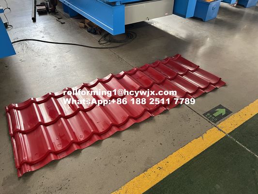 C15とTR10-113プロフィールを持つ二層冷式ロール形成機械