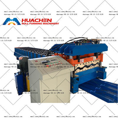 0.3-0.6mm 材料 厚さ 壁 屋根 タイル ロール 形成 機械 軸径 70mm