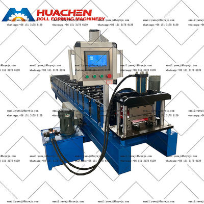 耐久性の高い水力屋根ロール形成機械 材料厚さ0.3-0.6mmとCR12カッター材料