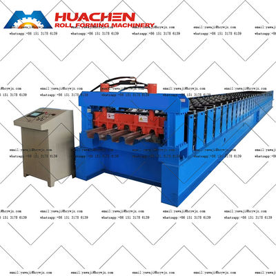 長い使用寿命 床デッキプロフィールを作る 瓦状屋根シートロール形成マシン