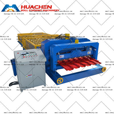 0.3mm アルミプロファイル ガラスのシートロール形成機械