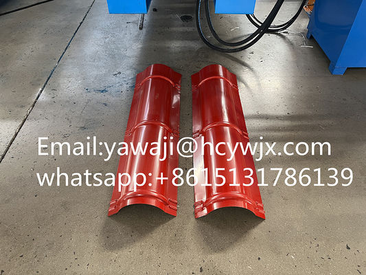 3 機械/ロール形態装置を形作る段階 400mm 色の鋼板の帽子