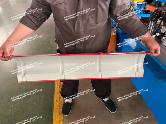 自動リッジキャップロール形成機械 屋根タイル製造機械 水力切断