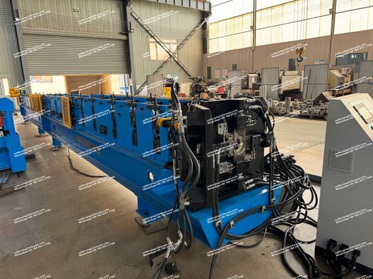 100mm 丸いダウンスプートパイプロール形作機 水力切断型