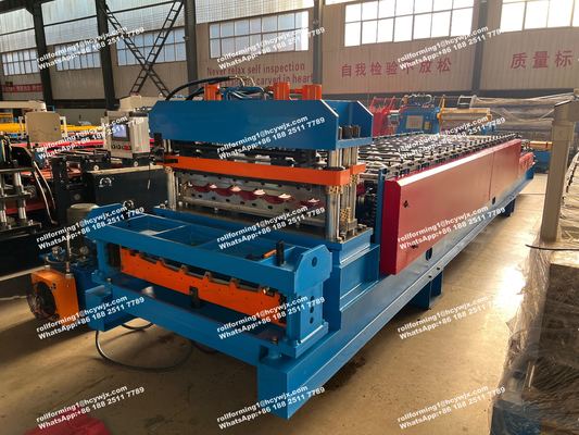 金属屋根壁パネルのための二層ロール形成機械 ボスニア・ヘルツェゴビナ
