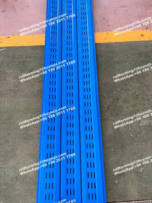 PLC制御スパンドレルカラーコーティング壁パネル成形機、厚さ0.3～0.6mm、15段ロール