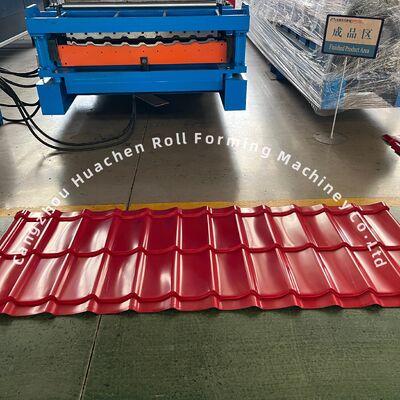 Panasonic PLC制御と45#鋼焼き入れを搭載した高速15m/分ダブルレイヤー段ボールロール成形機