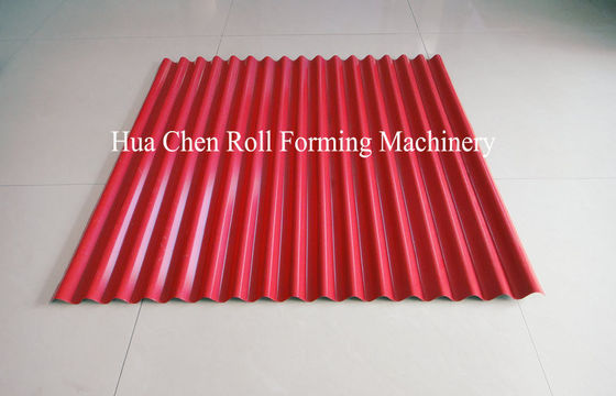 PLC制御付き二層ロール成形機、板厚0.3～0.6mm、幅1250mmのスチール用