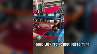 スナップロックプロファイルルーフロール成形機